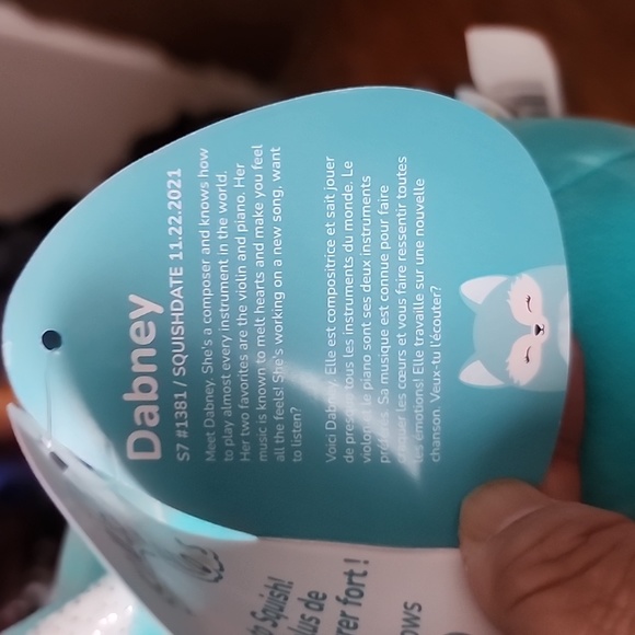 Brand new Squishmallows Dabney the Fox Plush Pillow - Picture 10 of 10